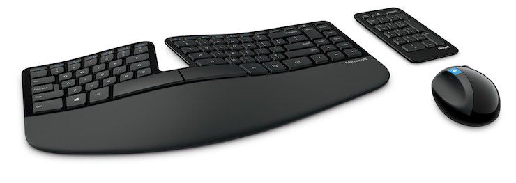 teclado ergonomico